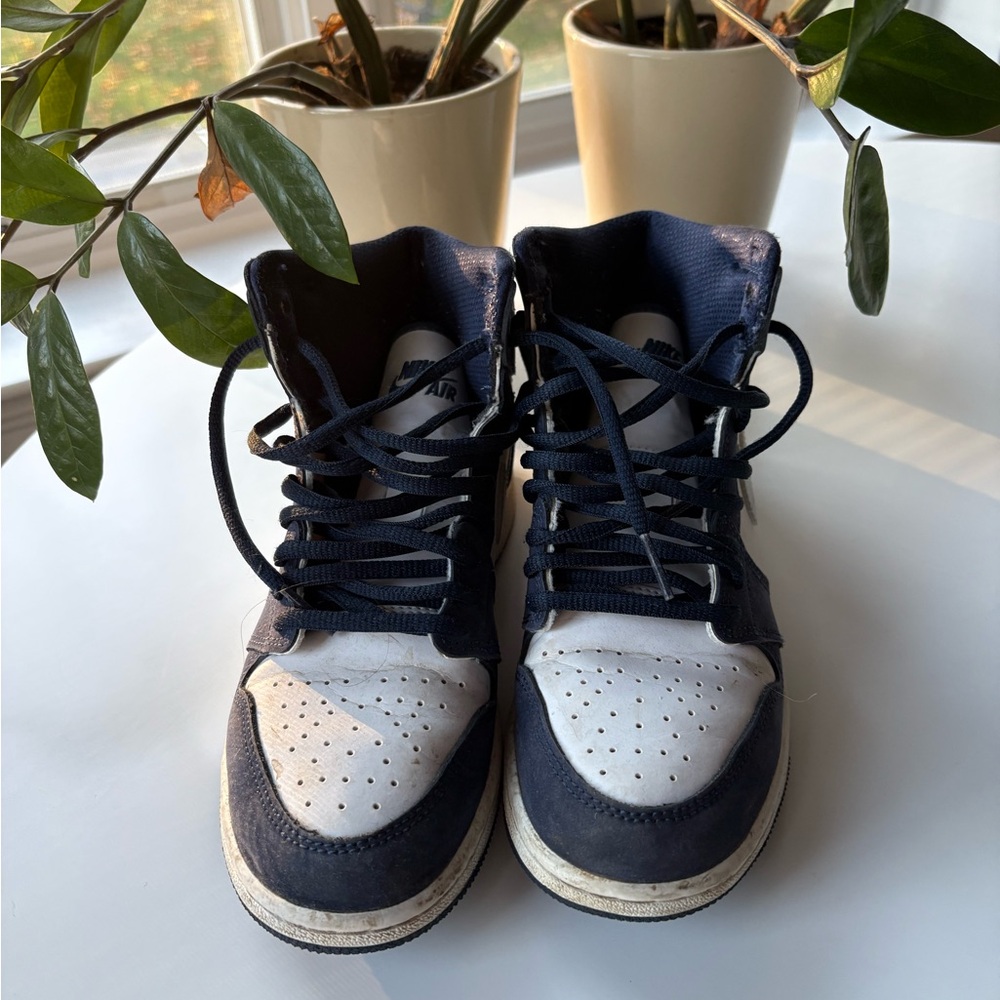 Nike Air Jordan 1 Retro High Midnight Navy/White (W6 / M4.5)
